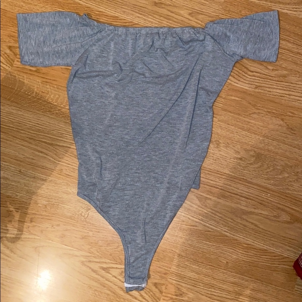 Gray Bodysuit